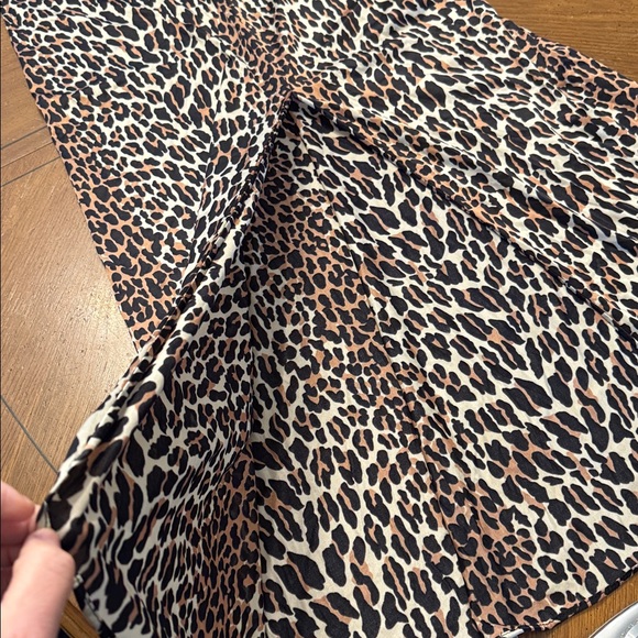 Vintage Silky Leopard Print Vanity Fair Maxi Slip Dress Chemise Slinky Gown - Picture 3 of 16